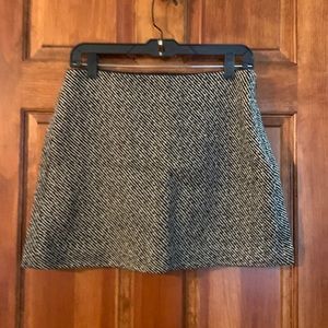 Gap wool mini skirt